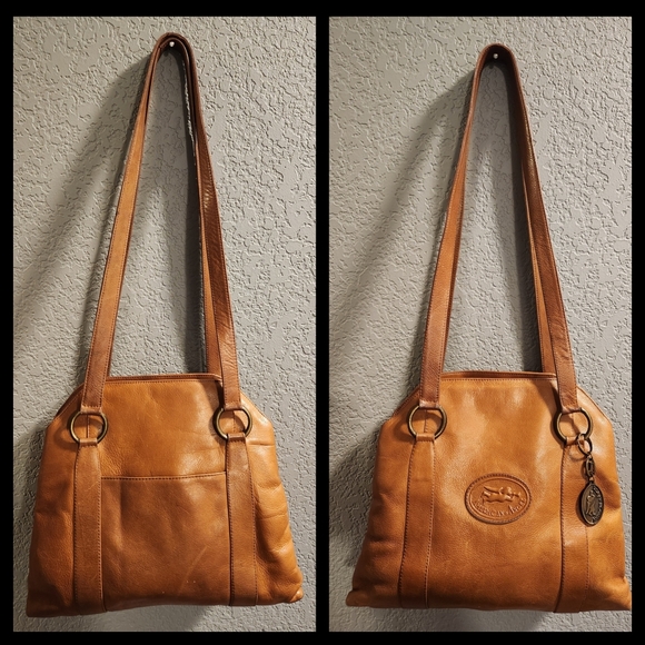 Beautiful VTG Leather Bag - Picture 2 of 16